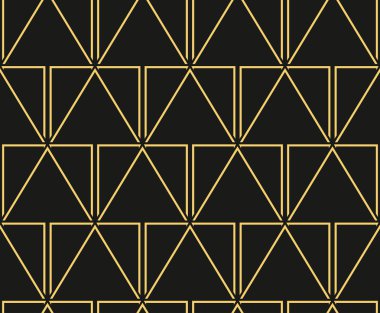 Art Deco duvar kağıdı deseni. Geometrik dekoratif desen