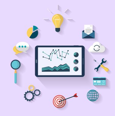 Work concept - business concept - top view