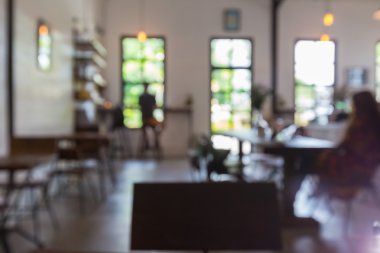 Bulanık kahve dükkanı