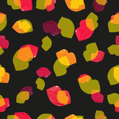 Parlak dudaklar ile Seamless Modeli