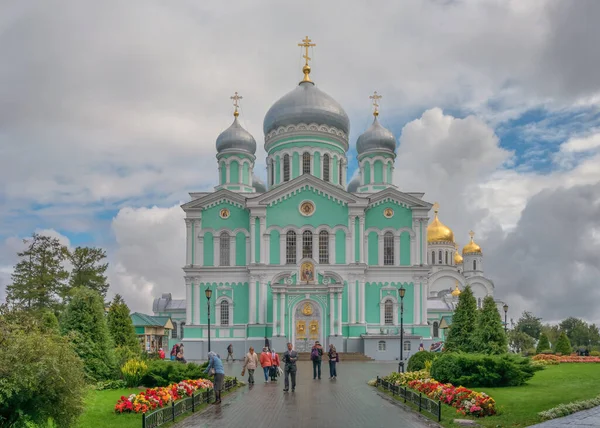 Heilige Drie Eenheid Kathedraal Landelijke Plaats Diveyevo Nizjni Novgorod Oblast — Stockfoto
