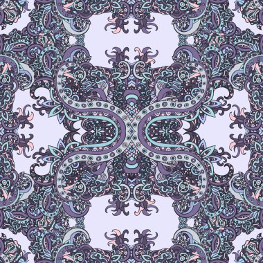 Boho stil, etnik süsleme, seamless modeli. Soyut çiçek bitki doğal desen. Çiçek çiçek grafik yazdırma. Oryantal model, hippi, Hint, fantezi, Osmanlı motifleri. Vintage dekoratif öğe