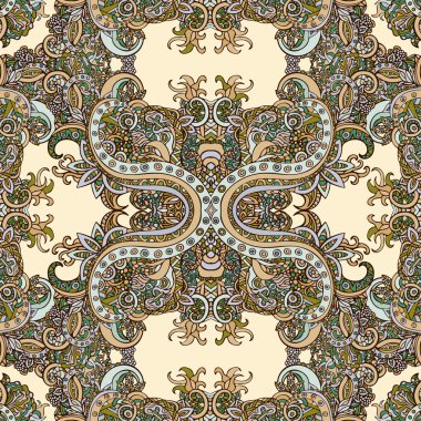 Boho stil, etnik süsleme, seamless modeli. Soyut çiçek bitki doğal desen. Çiçek çiçek grafik yazdırma. Oryantal model, hippi, Hint, fantezi, Osmanlı motifleri. Vintage dekoratif öğe