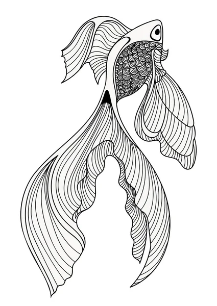 サソリの抽象的なロゴのアイコン — ストックベクタ