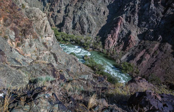 Çarın Kanyonu Trans-Ili Alatau Dağları.