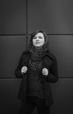 Açık kızın fotoğrafı