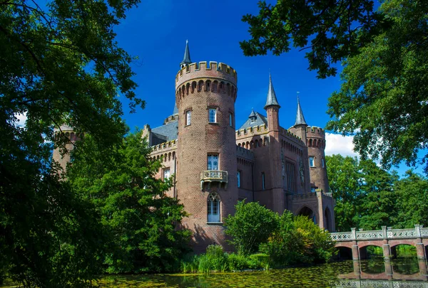 Водный Замок Мойланд Бербург Хау Германия — стоковое фото