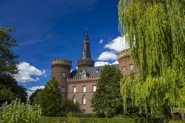 Zamek Wodny Moyland Berburg Hau Niemcy — Zdjęcie stockowe