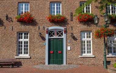 Alman küçük kasabası, Kerken, Kuzey Ren Vestfalyası