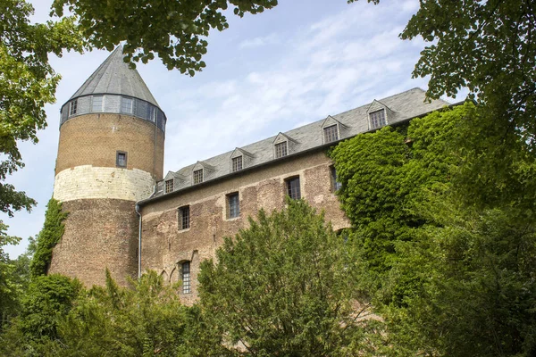 Viersen Brueggen ビューTo Brueggen Castle North Rhine Westphalia Germany — ストック写真