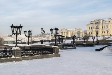 Rastorguevs evine kışın görüntülemek