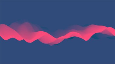 Modern gradyan renklere sahip soyut dalgalı arkaplan