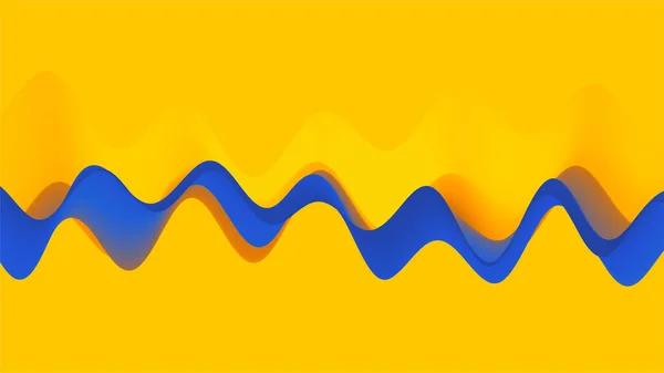 Абстрактный волнистый фон с современными градиентными цветами — стоковый вектор