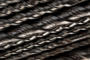 Beton ya da taş delmek için matkap uçları. Metal iş endüstrisi.