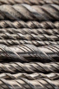 Beton ya da taş delmek için matkap uçları. Metal iş endüstrisi.