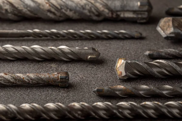 Drill bits for drilling concrete masonry or stone. Metal work industry.