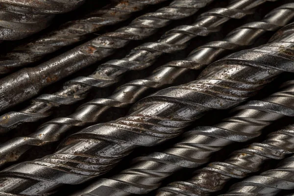 Brocas Para Perfuração Alvenaria Concreto Pedra Indústria Metalúrgica — Fotografia de Stock