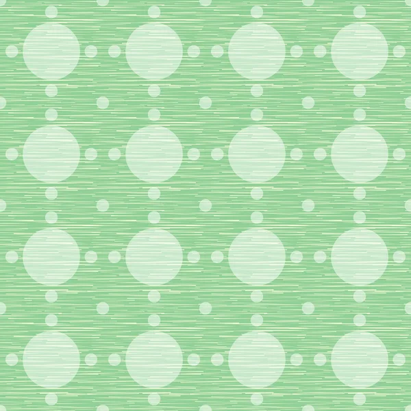 Abstrato retro polka dot geométrico sem costura fundo padrão com uma textura efeito de tecido — Vetor de Stock