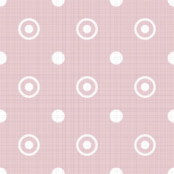 Retro polka dot geometrik Dikişsiz desen arka plan bir kumaş etkisi doku ile 