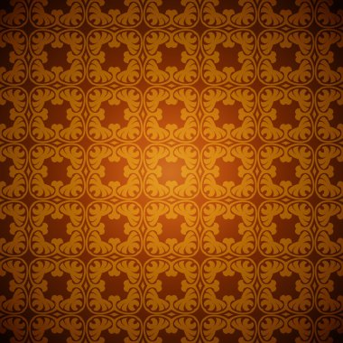 El ile Seamless Modeli soyut geometrik altın süs çizilmiş. Tasarım şablonu. 