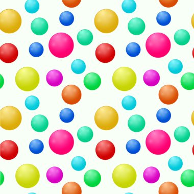 Sorunsuz kabarcıklar desen vektör yuvarlak