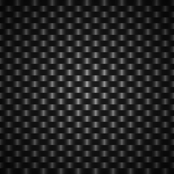Carbone Kevlar Vecteur de motif noir — Image vectorielle
