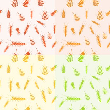 Dikişsiz desen buğday