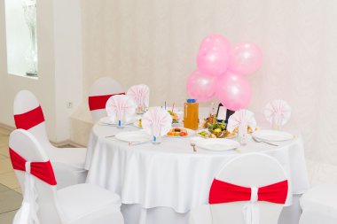 Bir çocuk doğum şeker tatlı tablo. Kutlama çocuk tablo, çocukların tatil menüsünde