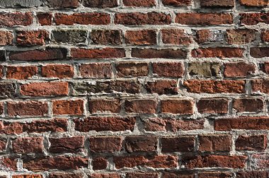 Eski grunge tuğla duvar arkaplanı