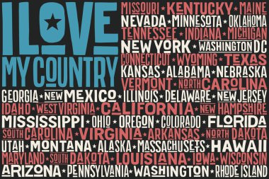 Birleşik Amerika Devlet bayrağı ile Birleşik