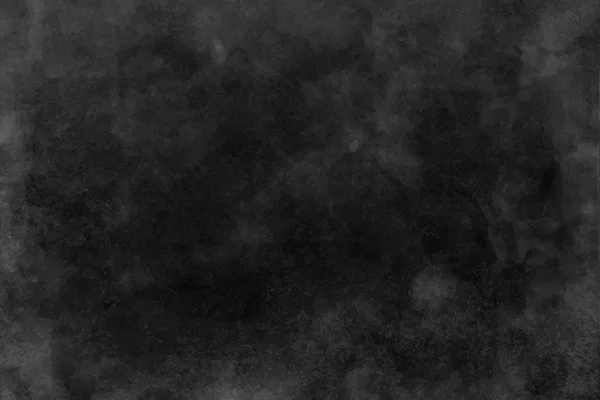 Schwarze und dunkelgraue Aquarell-Textur, Hintergrund — Stockvektor