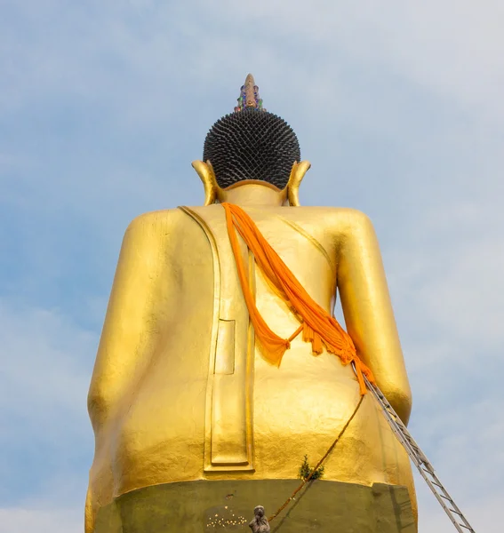 Buda heykeli, Big Buddha heykeli, güzel seyahat Tayland — Stok fotoğraf