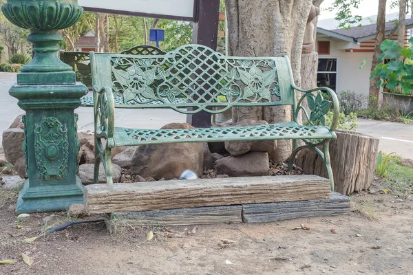 Chairs in the garden — Stock Photo, Image