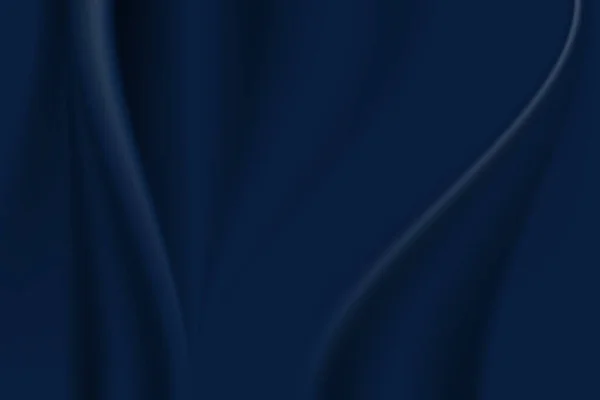 Мбаппе Роскошный Темно Синий Ткань Текстуры Волны Тени Мягкой Мятой — стоковый вектор