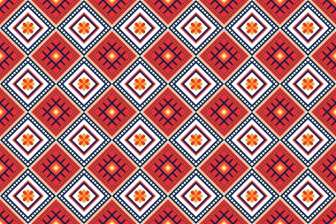 Nakış tarzı, perde, arkaplan, halı, duvar kağıdı, kumaş, ambalaj, batik, kumaş, Vektör çizimi için geometrik tasarım dokusu geleneksel