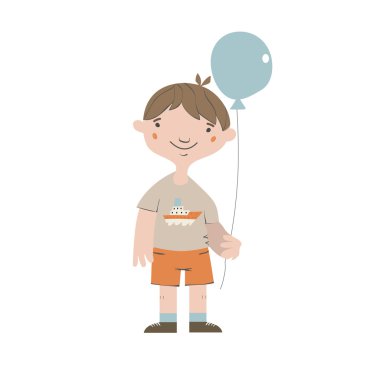 Şirin küçük çocuk.