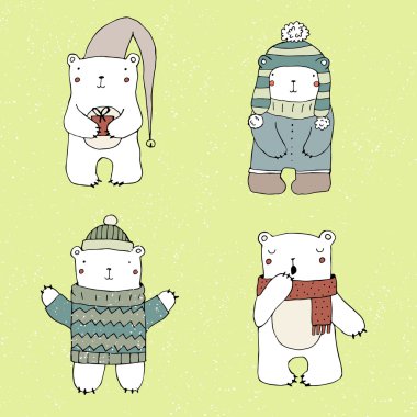 şirin kutup ayıları