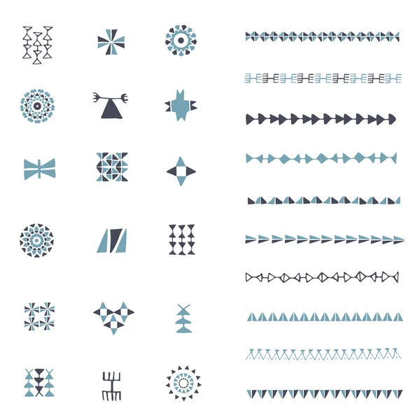 装飾要素のセット — ストックベクタ