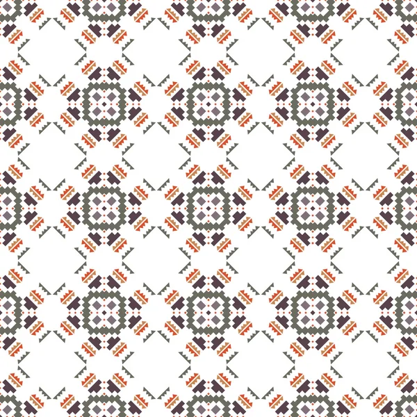 Pattern in ethnic style — Stock Vector