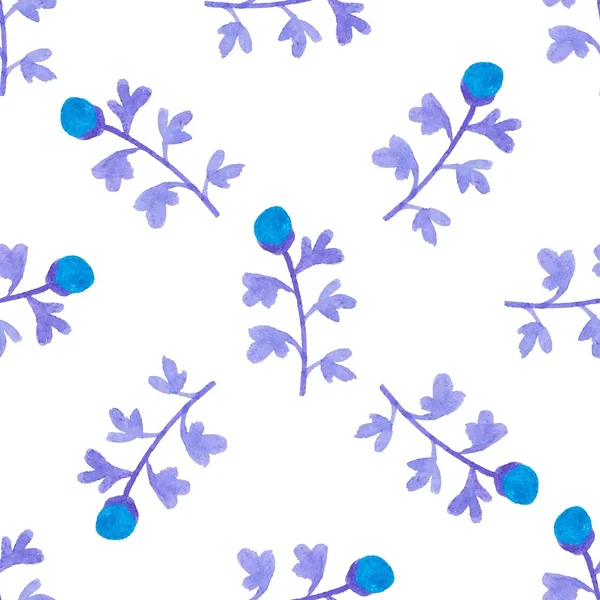 Motif floral sans couture — Image vectorielle