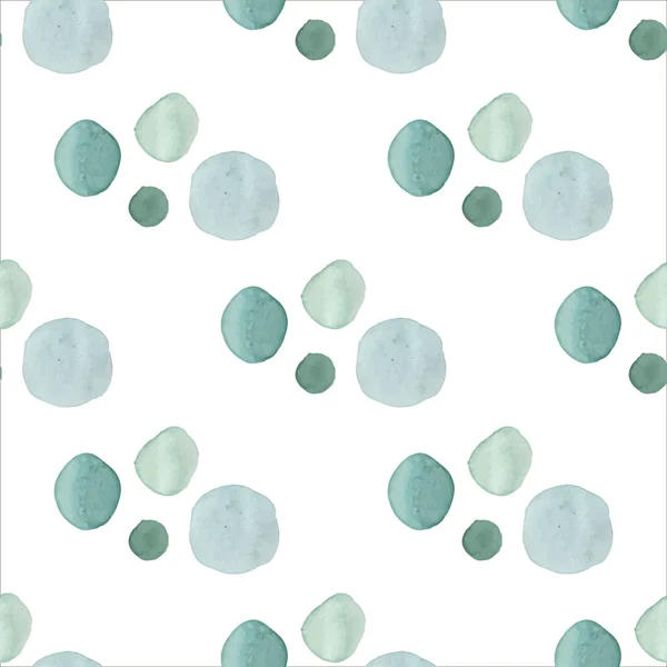 Pattern with polka dots — Stock Vector