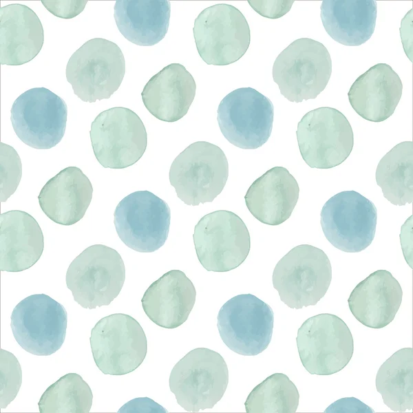 Pattern with polka dots — Stock Vector