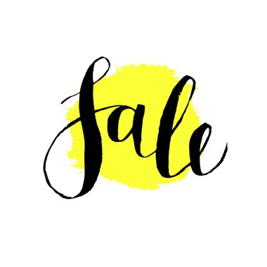 Grunge Hand lettered text