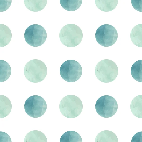 Watercolor circles in pastel colors