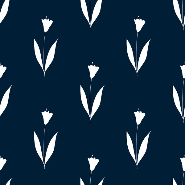 Set van hand getrokken bloemen — Stockvector