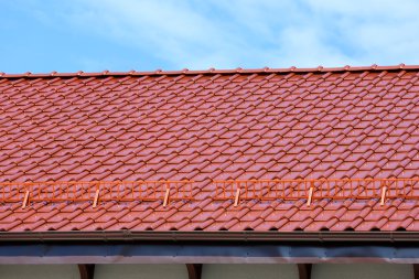 modern çatı sırlı seramik karo.