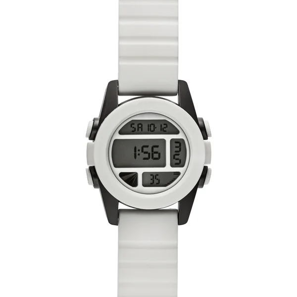Белые наручные часы — стоковое фото