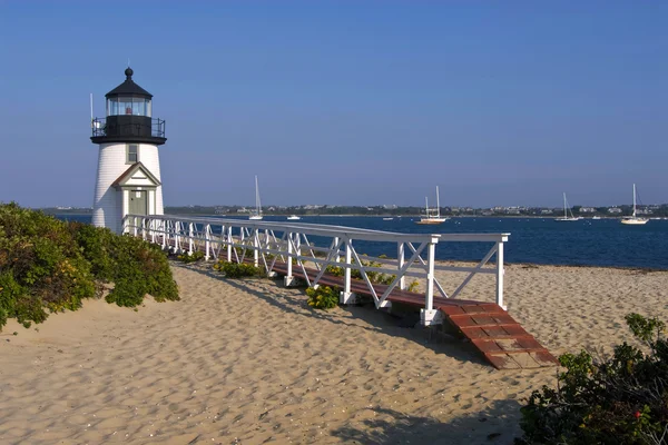 En ünlü Nantucket Adası feneri 
