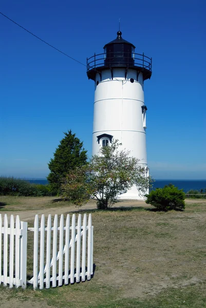 Phare East Chop sur le vignoble de Martha — Photo