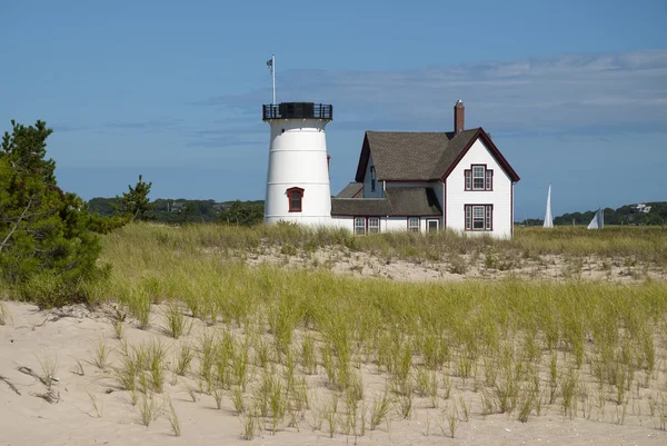 Cape Cod маяк відсутні ліхтар — стокове фото